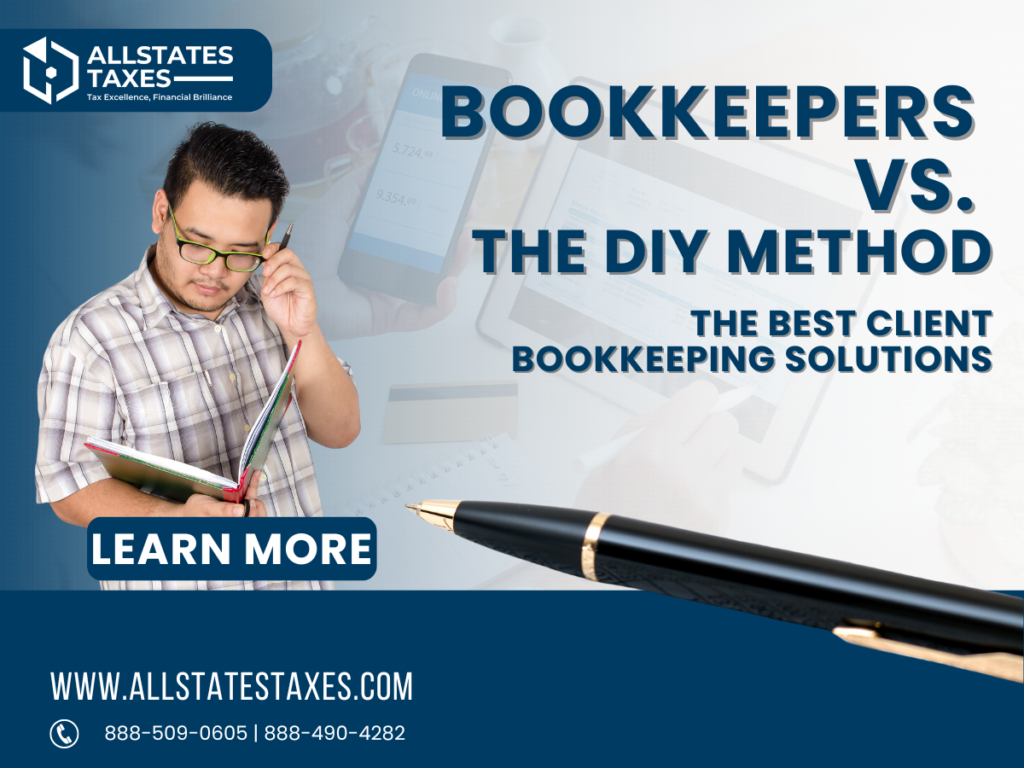 Bookkeepers vs. the DIY Method: The Best Client Bookkeeping SolutionsBookkeepers vs. the DIY Method: The Best Client Bookkeeping Solutions